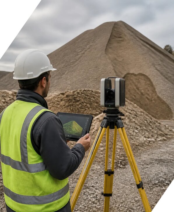 Лазерное 3D сканирование насыпей в Соликамске от 15458 р. | ЭкспертизаРоссия